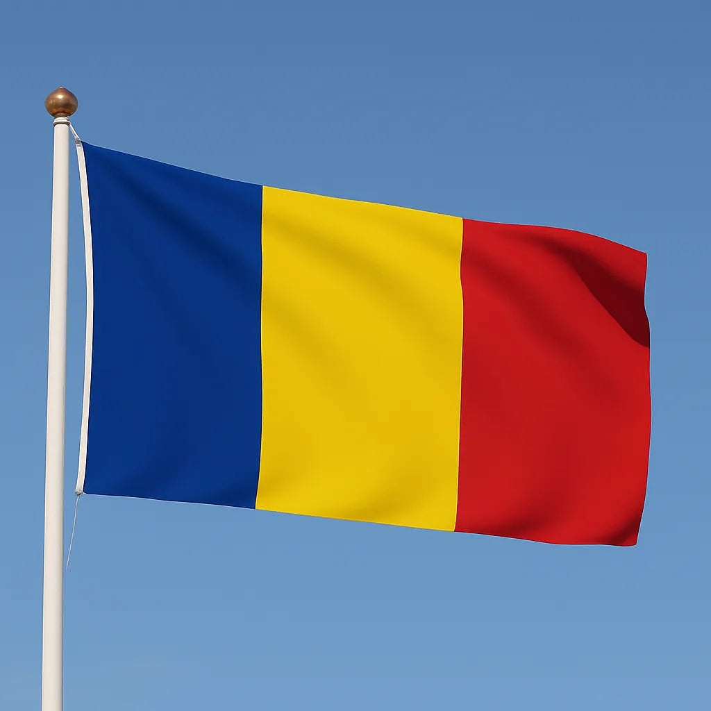 Sewn Andorra Flag – premium woven polyester, professional quality for long-term external display
