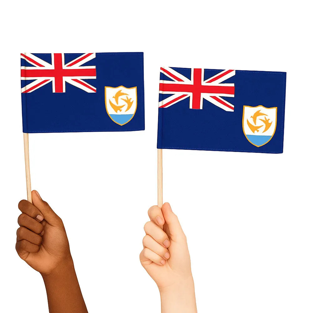 Anguilla Handwaving Flags