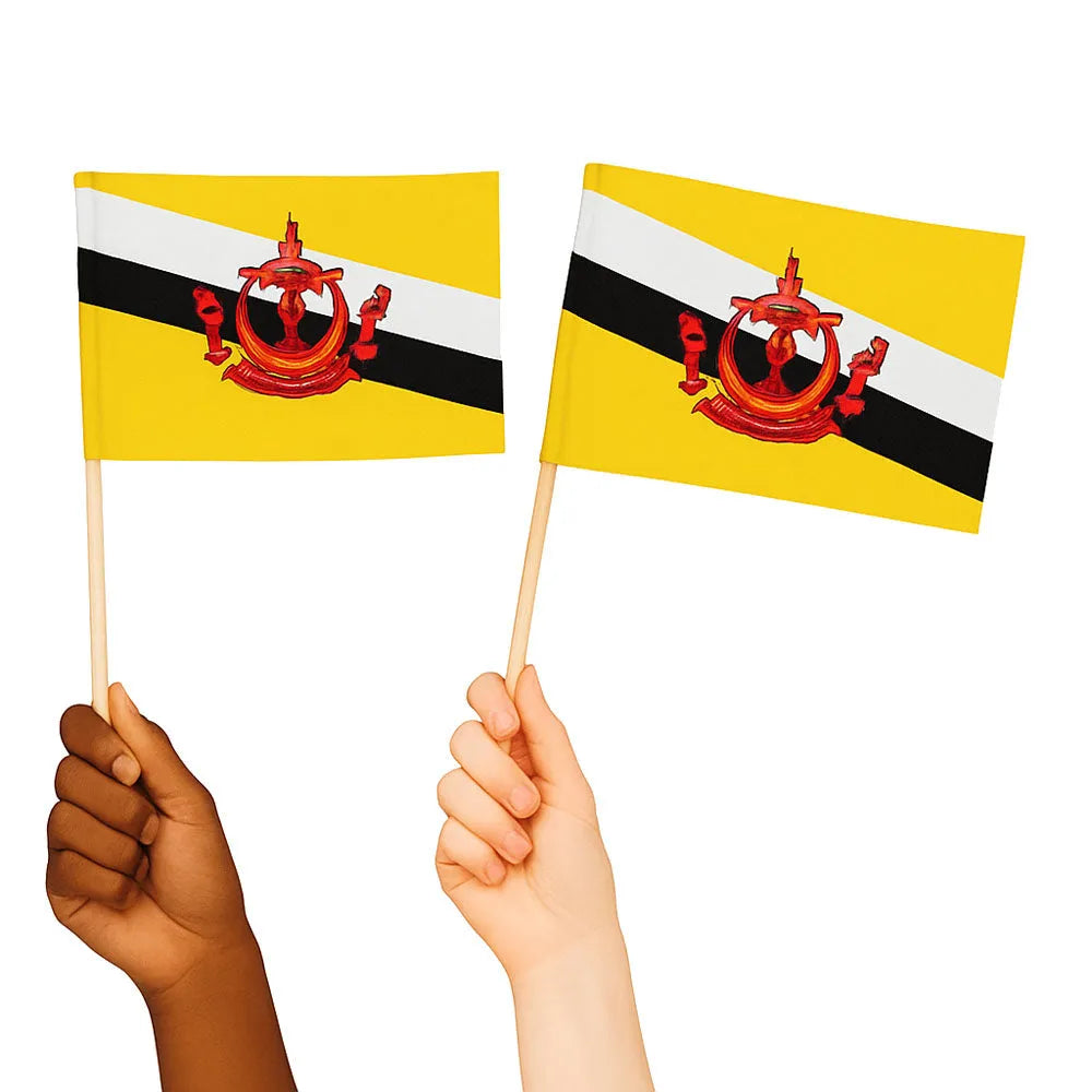Brunei Handwaving Flags
