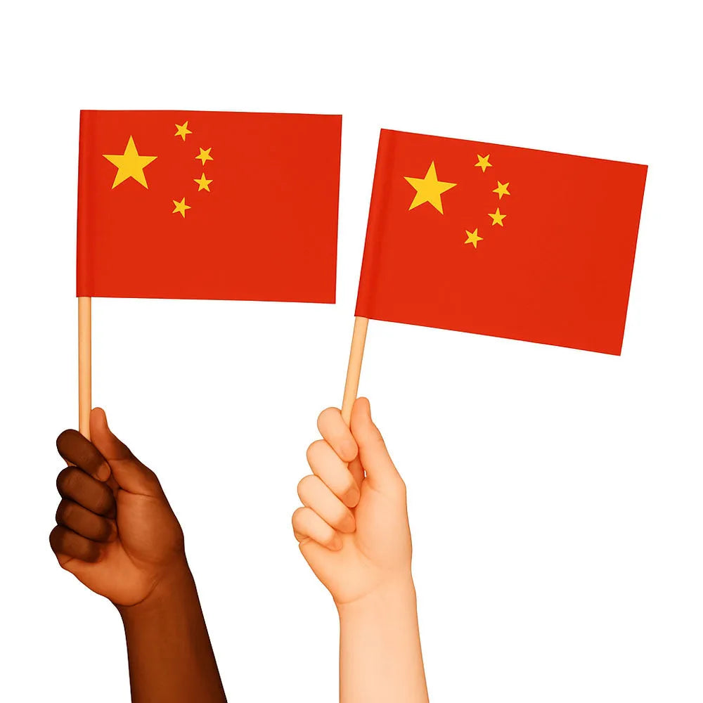China Handwaving Flags