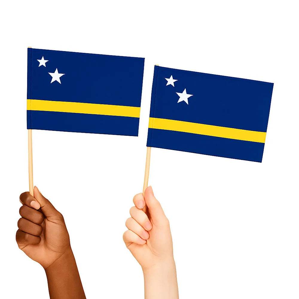 Curacao Handwaving Flags
