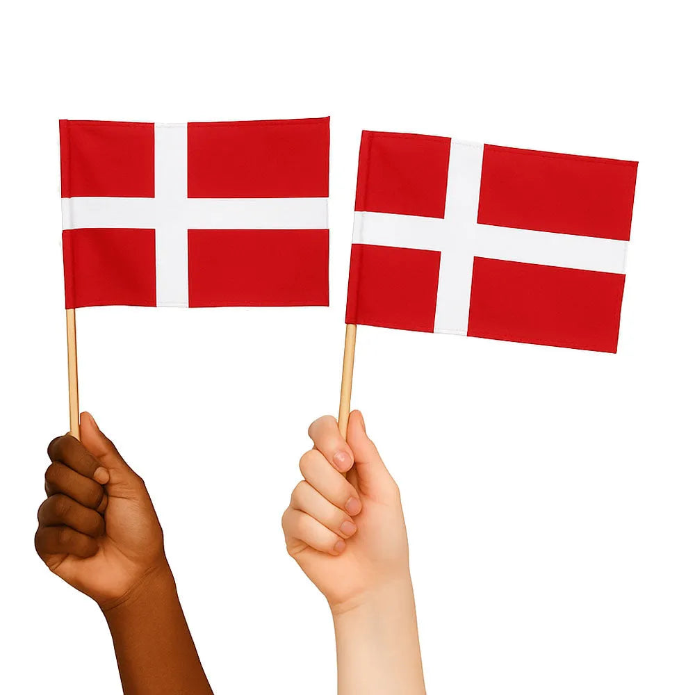 Denmark Handwaving Flags