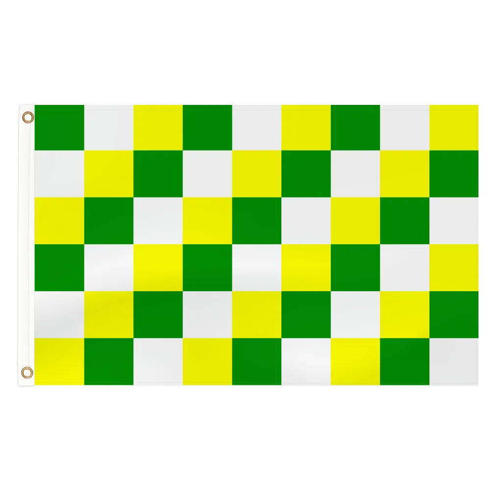 Chequered Lightweight Flags (Various Colours)