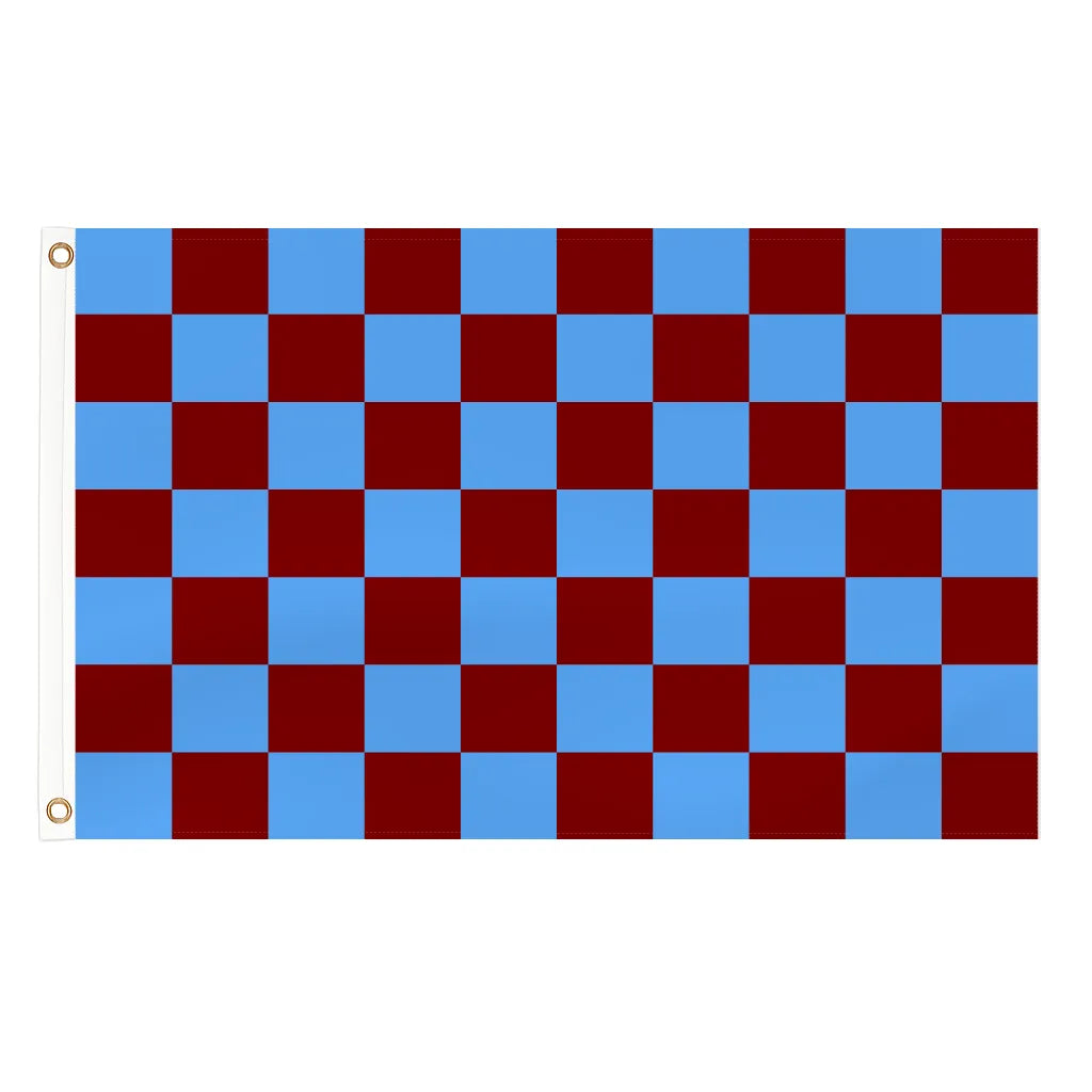 Chequered Lightweight Flags (Various Colours)