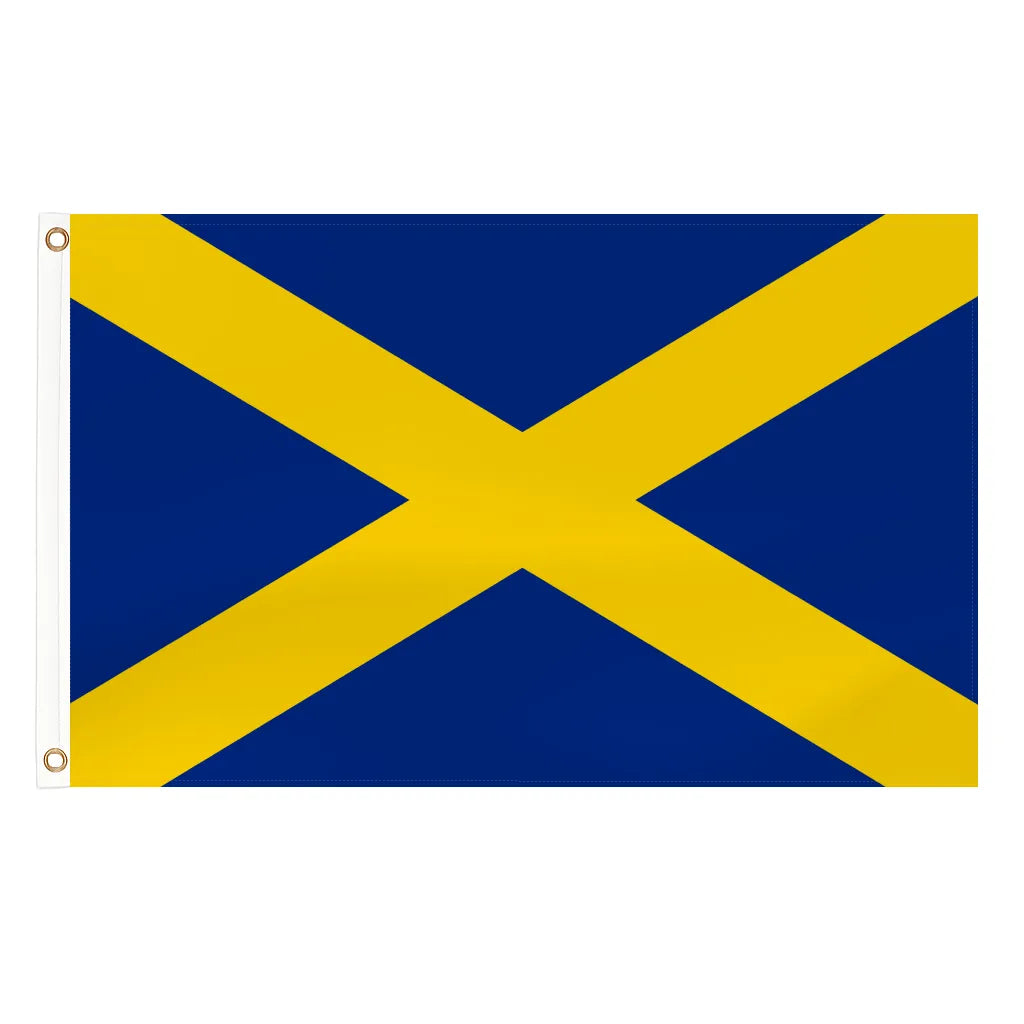 Mercia regional flag - 5ft x 3ft lightweight polyester with brass eyelets