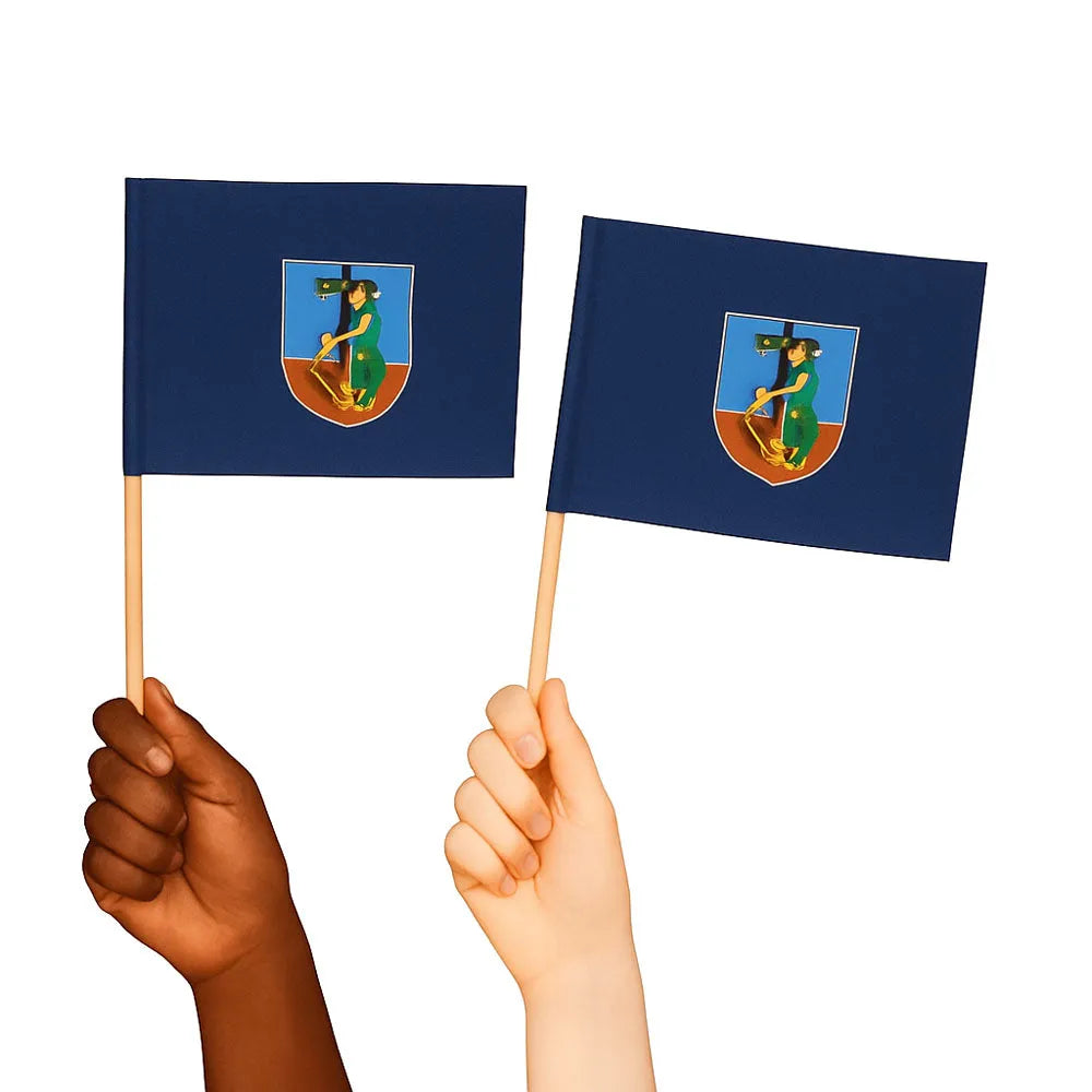 Montserrat Handwaving Flags