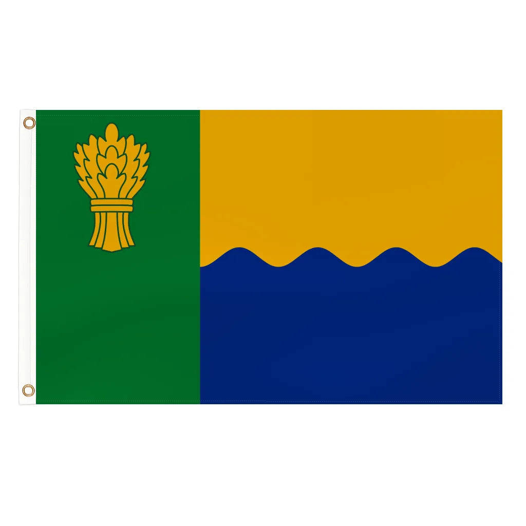 Morayshire county flag - 5ft x 3ft lightweight polyester with brass eyelets