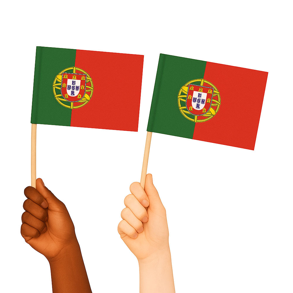 Portugal Handwaving Flags