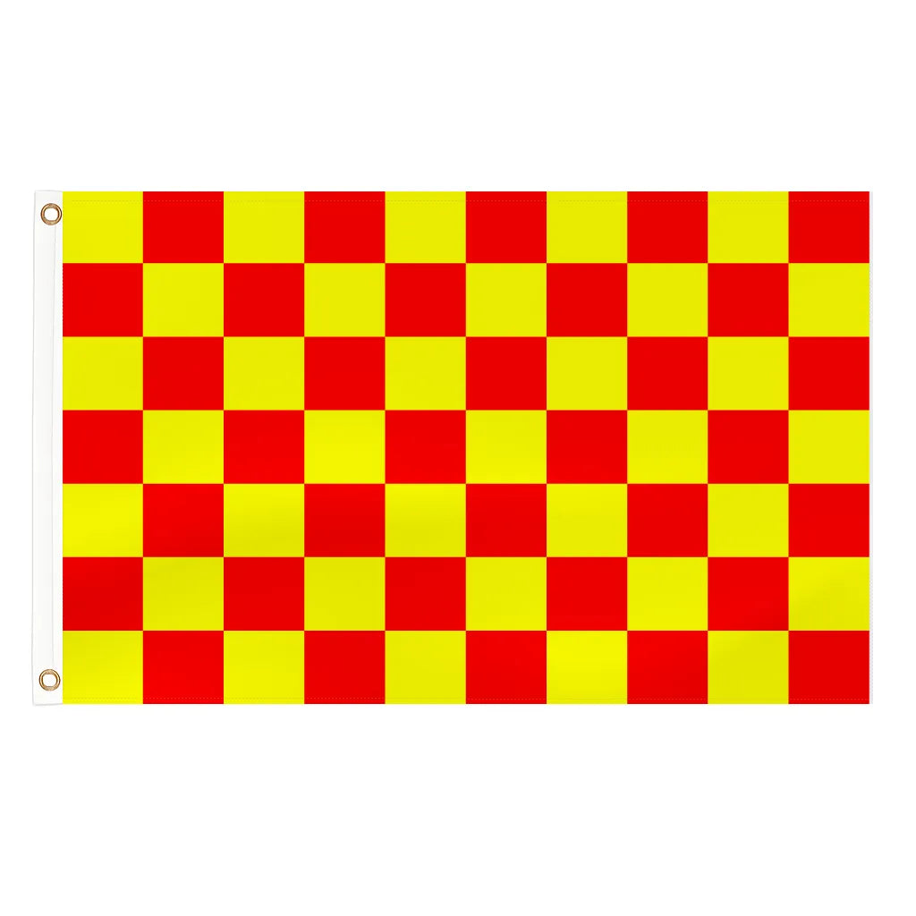 Chequered Lightweight Flags (Various Colours)