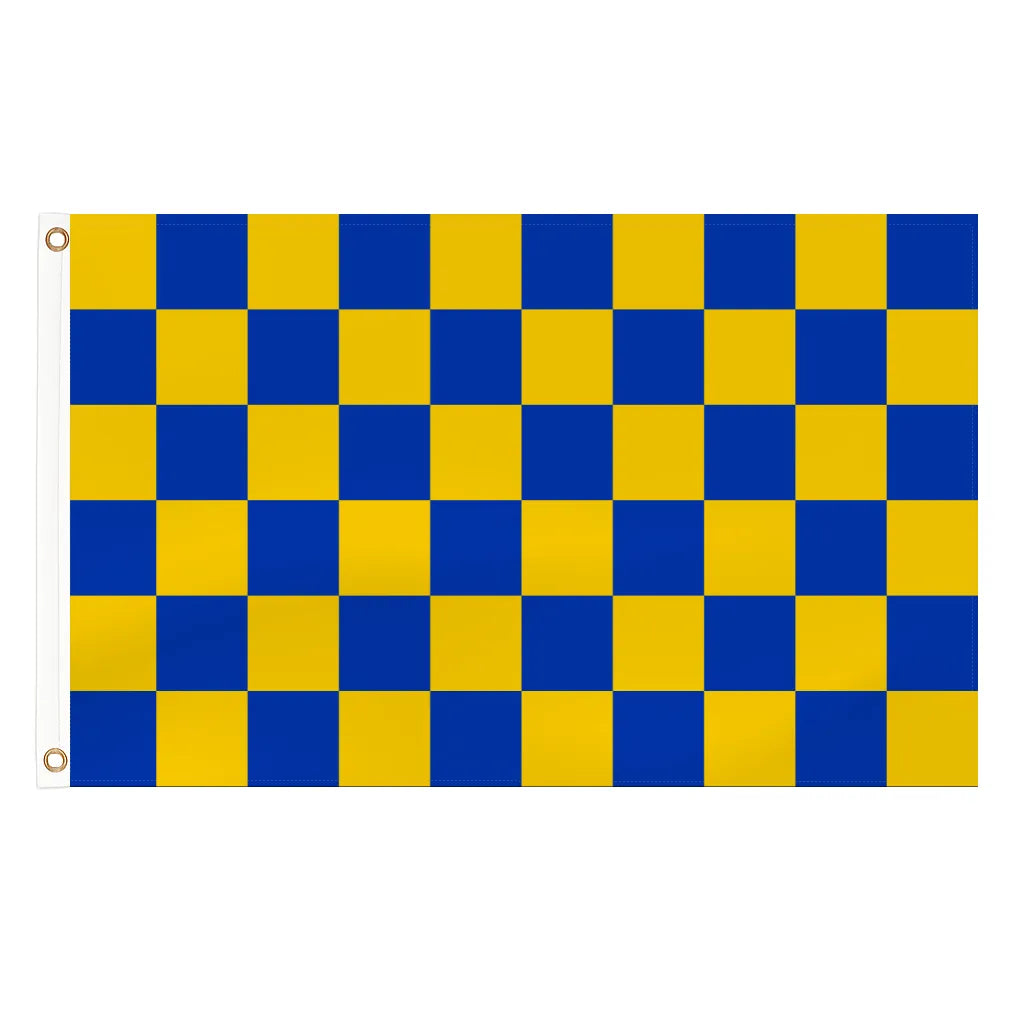 Surrey county flag - 5ft x 3ft lightweight polyester with brass eyelets