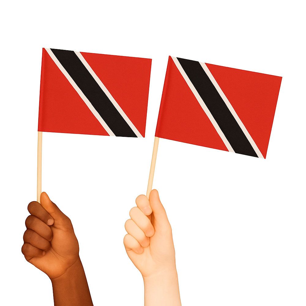 Trinidad and Tobago Handwaving Flags