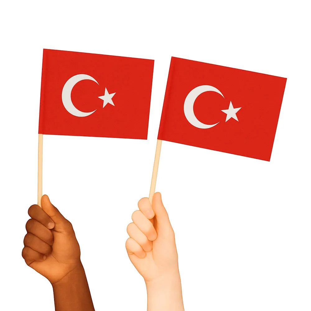 Turkey Handwaving Flags