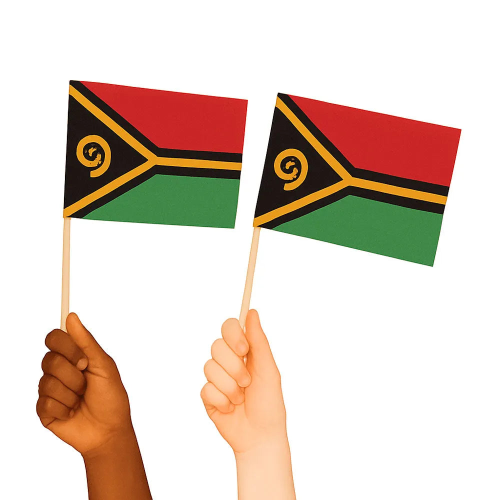 Vanuatu Handwaving Flags