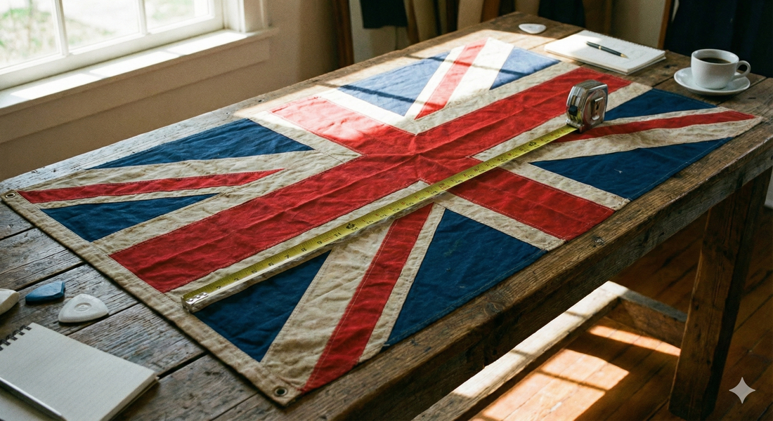 Union Jack Flag Measurement