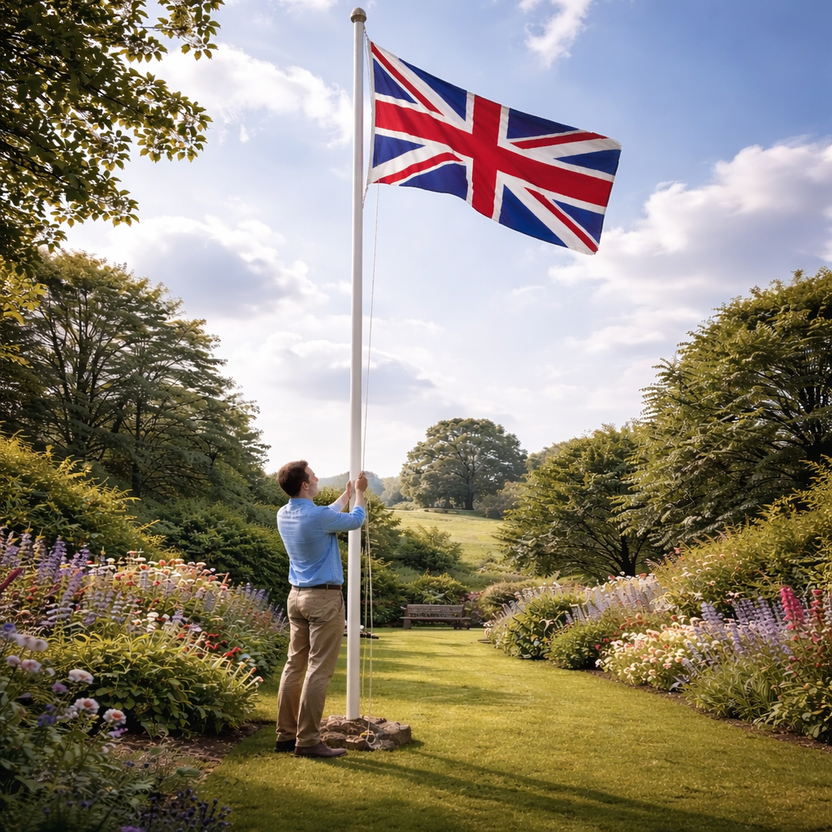 How to Attach a Rope and Toggle Flag to a Flagpole - Step-by-Step Guide ...