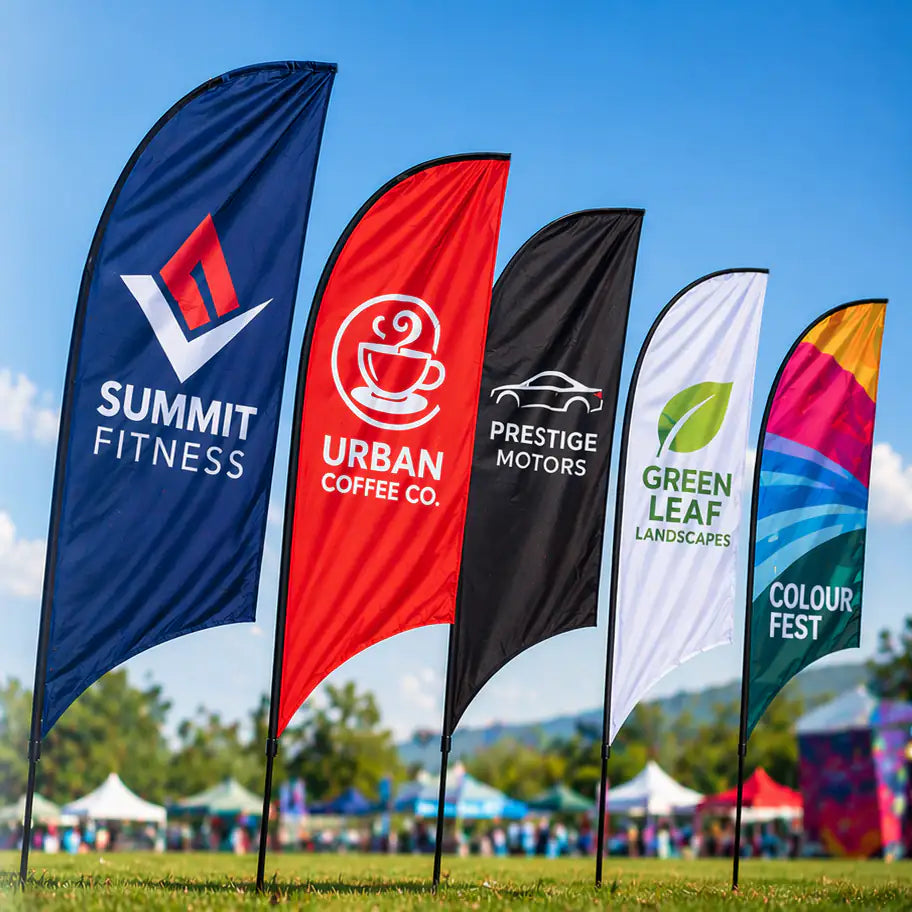 Advertising flags