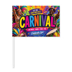 Custom Design Polyester Handwaving Flags