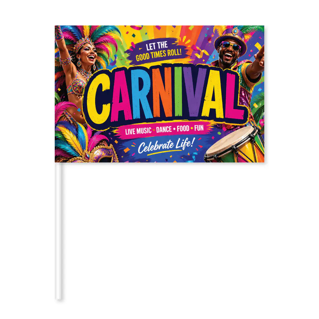 Custom Design Polyester Handwaving Flags