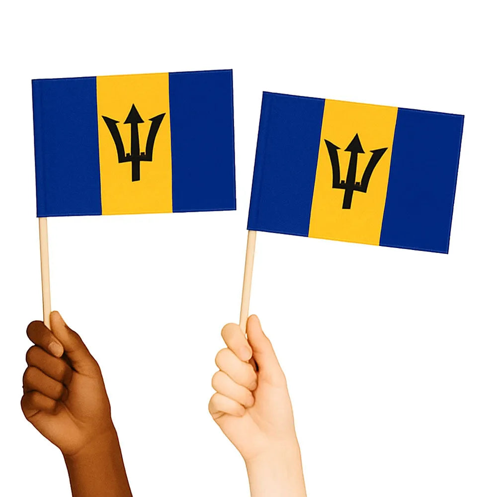 Barbados Handwaving Flags