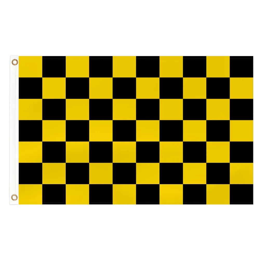 Chequered Lightweight Flags (Various Colours)