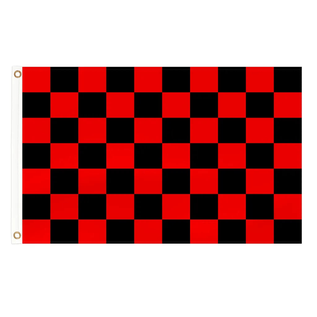 Chequered Lightweight Flags (Various Colours)