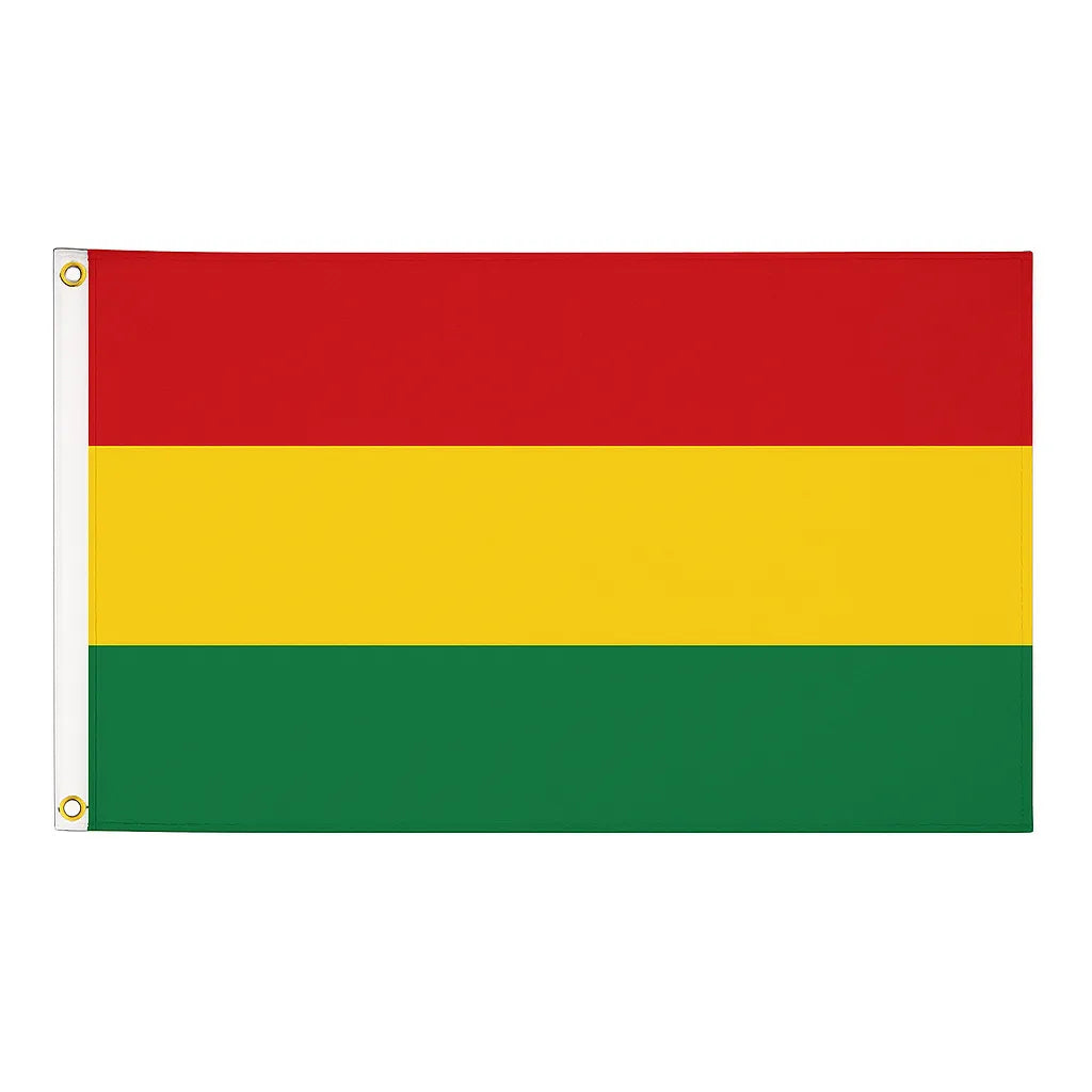Bolivia novelty flag – national design with brass eyelets, ships from the UK