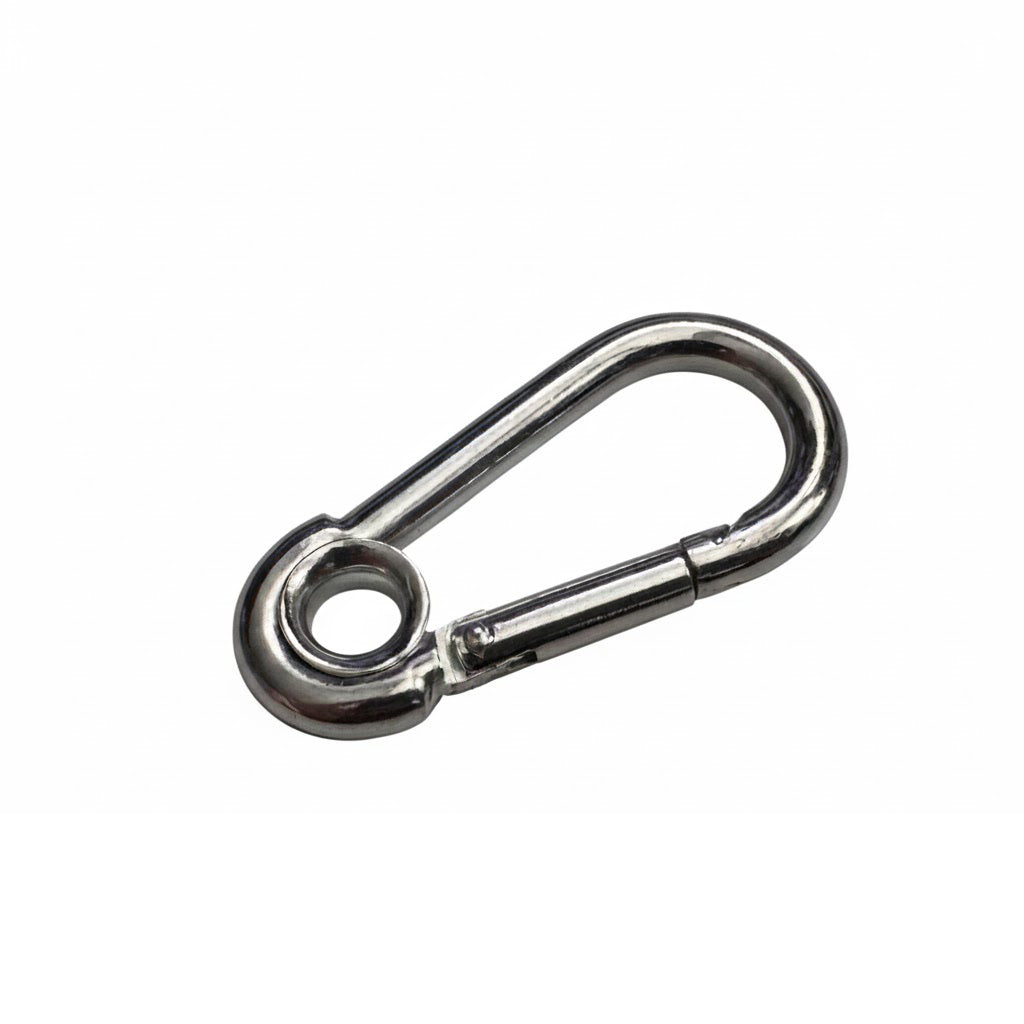 A metal carbine clip