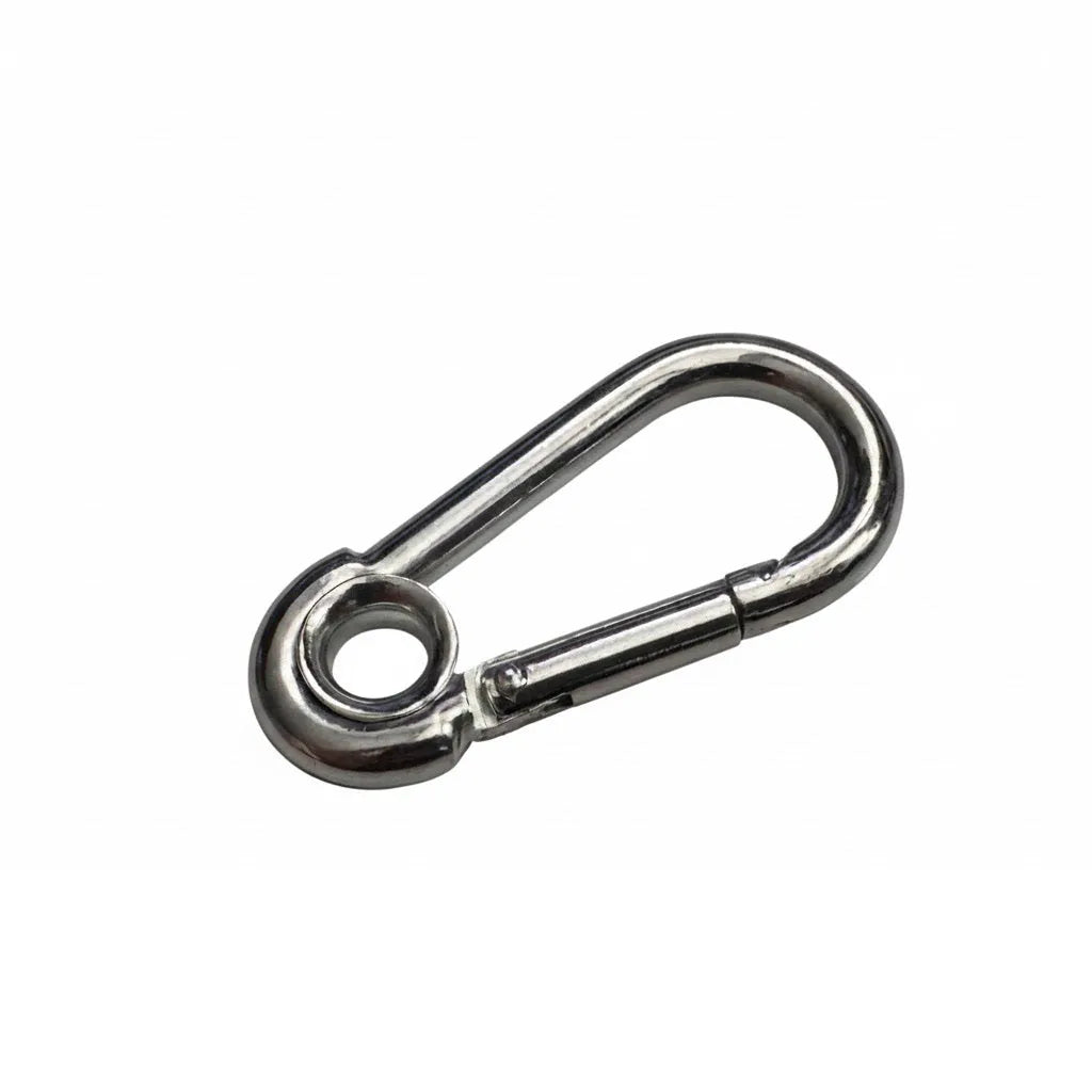 A metal carbine clip