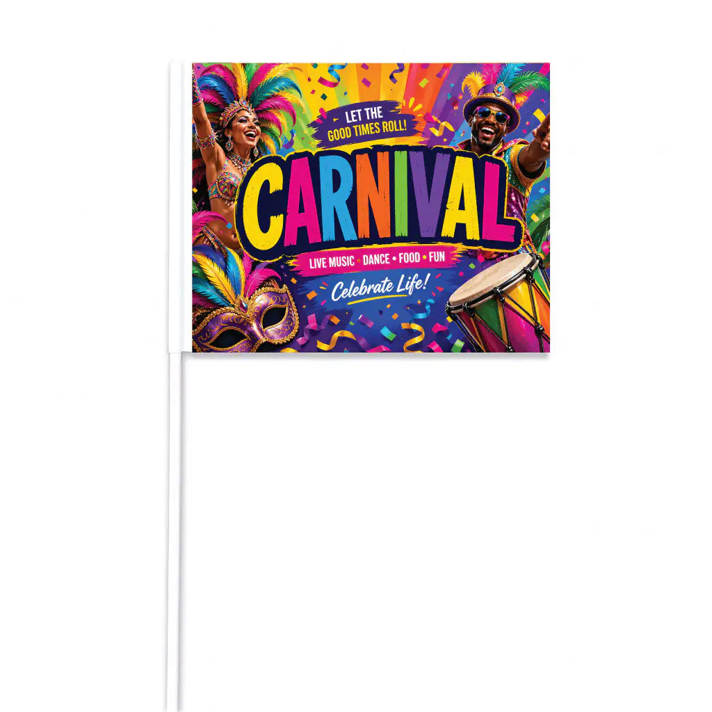 Custom Hand Waving Flags
