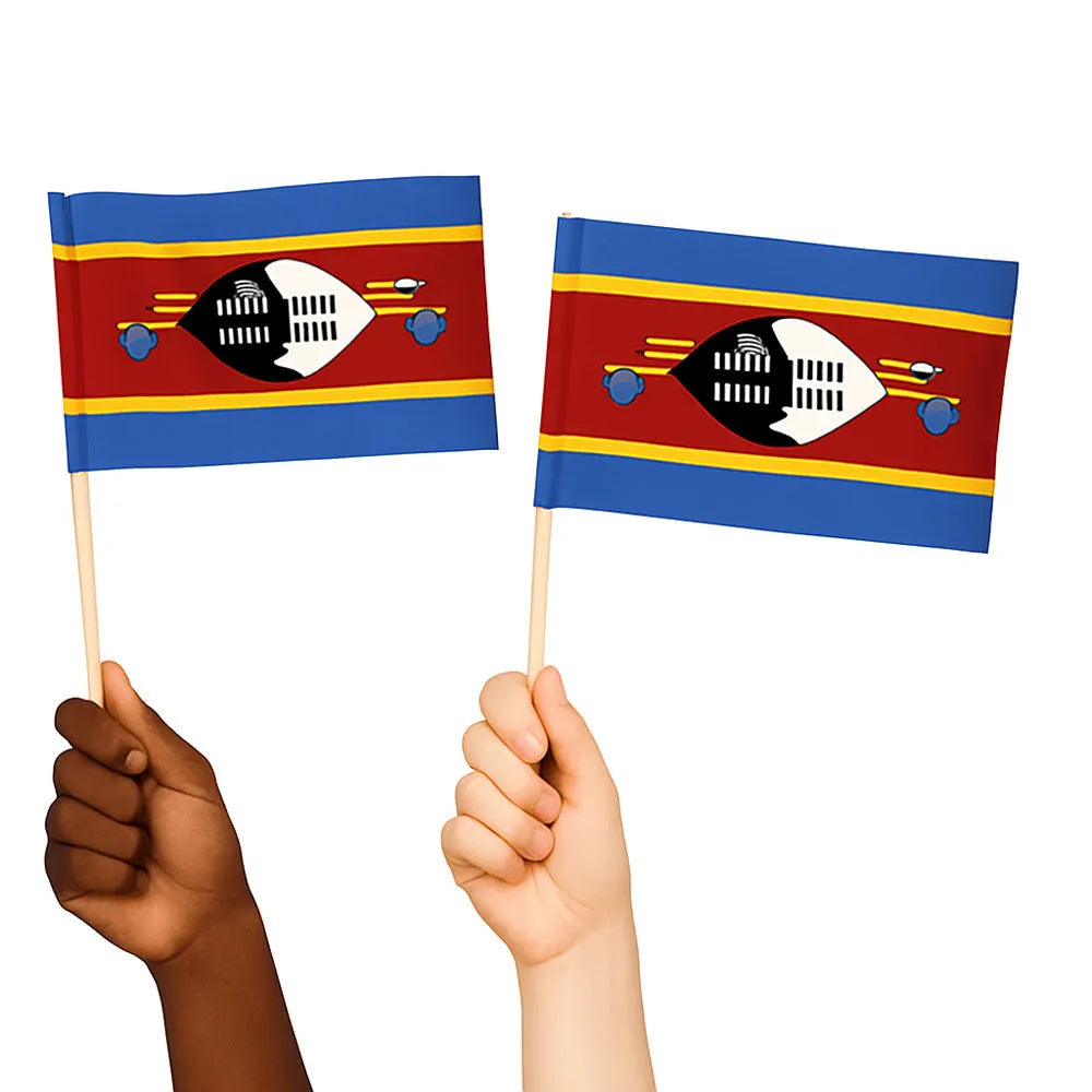 Eswatini Handwaving Flags (Swaziland)