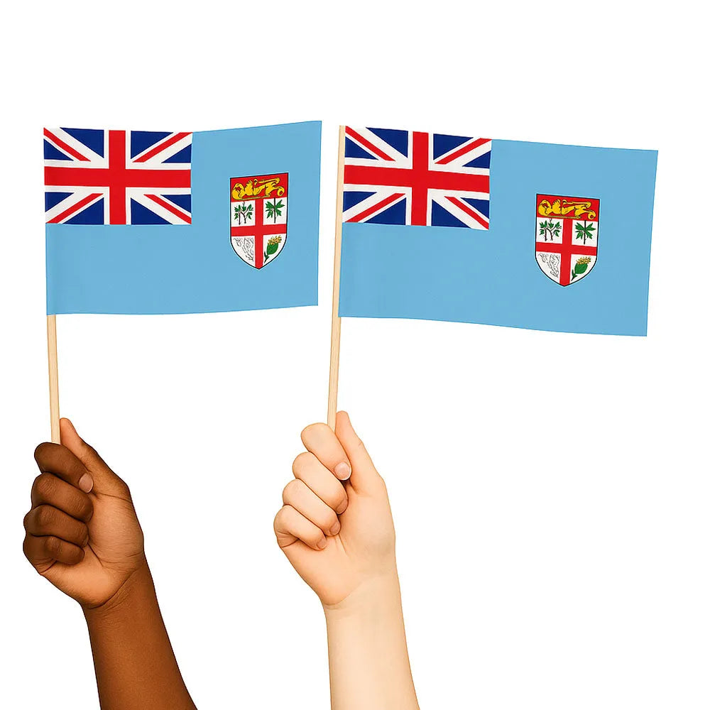 Fiji  Handwaving Flags