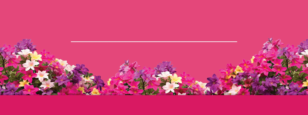 Florist Banner - Customisable Pink or Green
