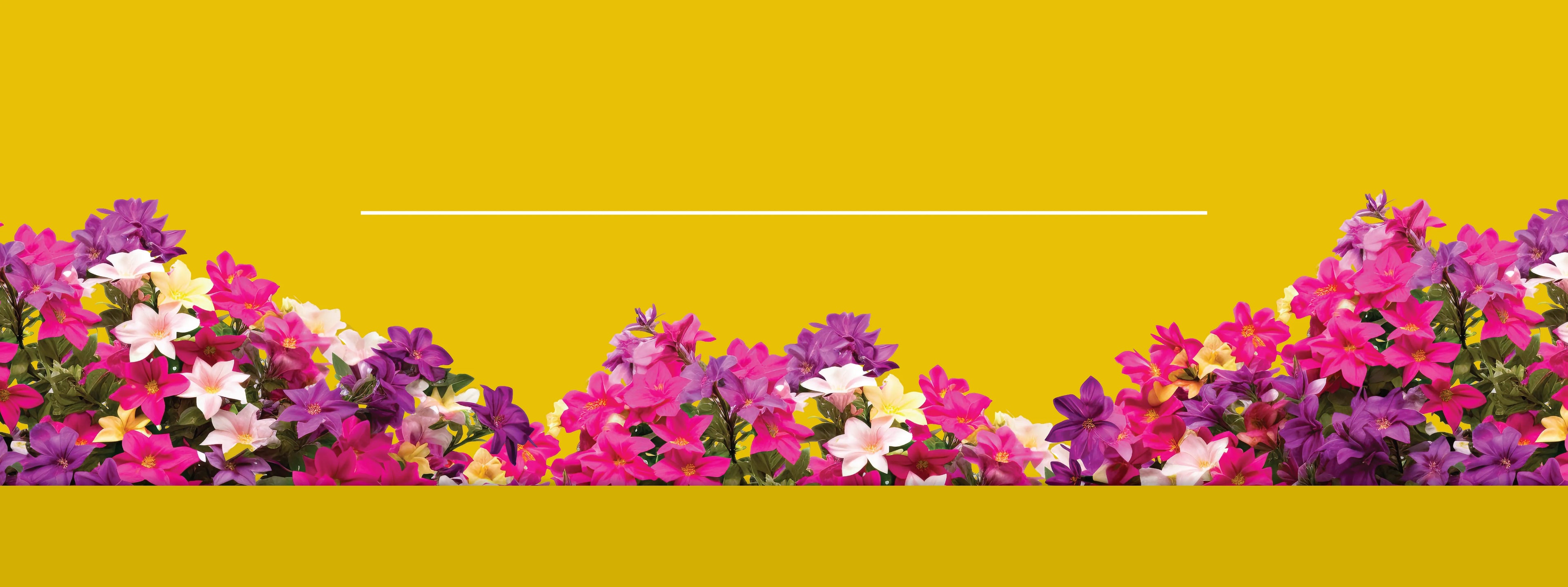 Florist Banner - Customisable Pink or Green