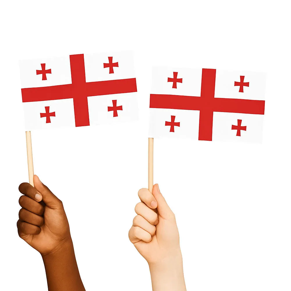 Georgia Handwaving Flags