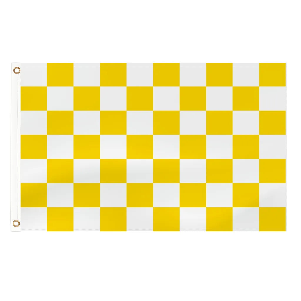 Chequered Lightweight Flags (Various Colours)