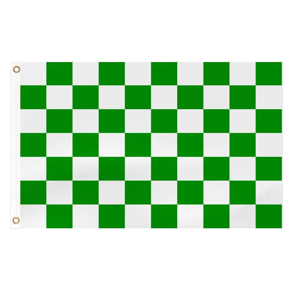 Chequered Lightweight Flags (Various Colours)