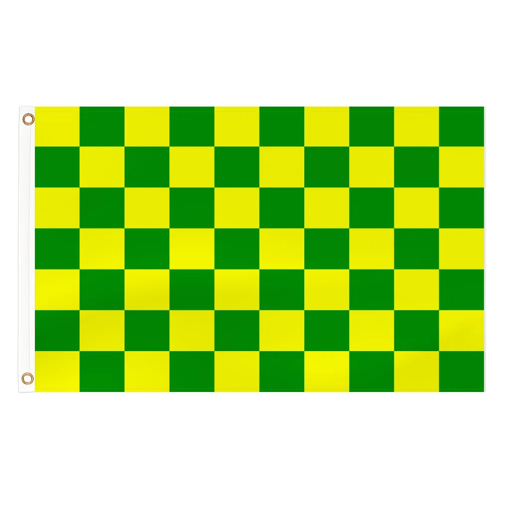 Chequered Lightweight Flags (Various Colours)