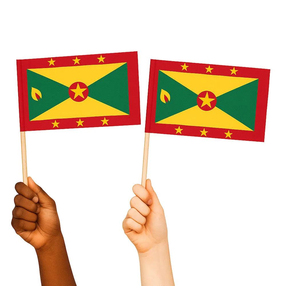 Grenada Handwaving Flags