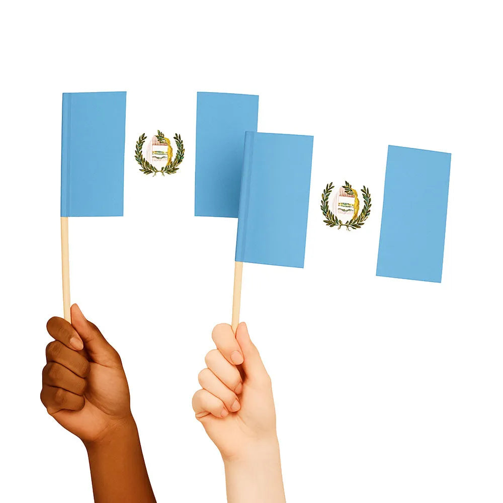 Guatemala Handwaving Flags