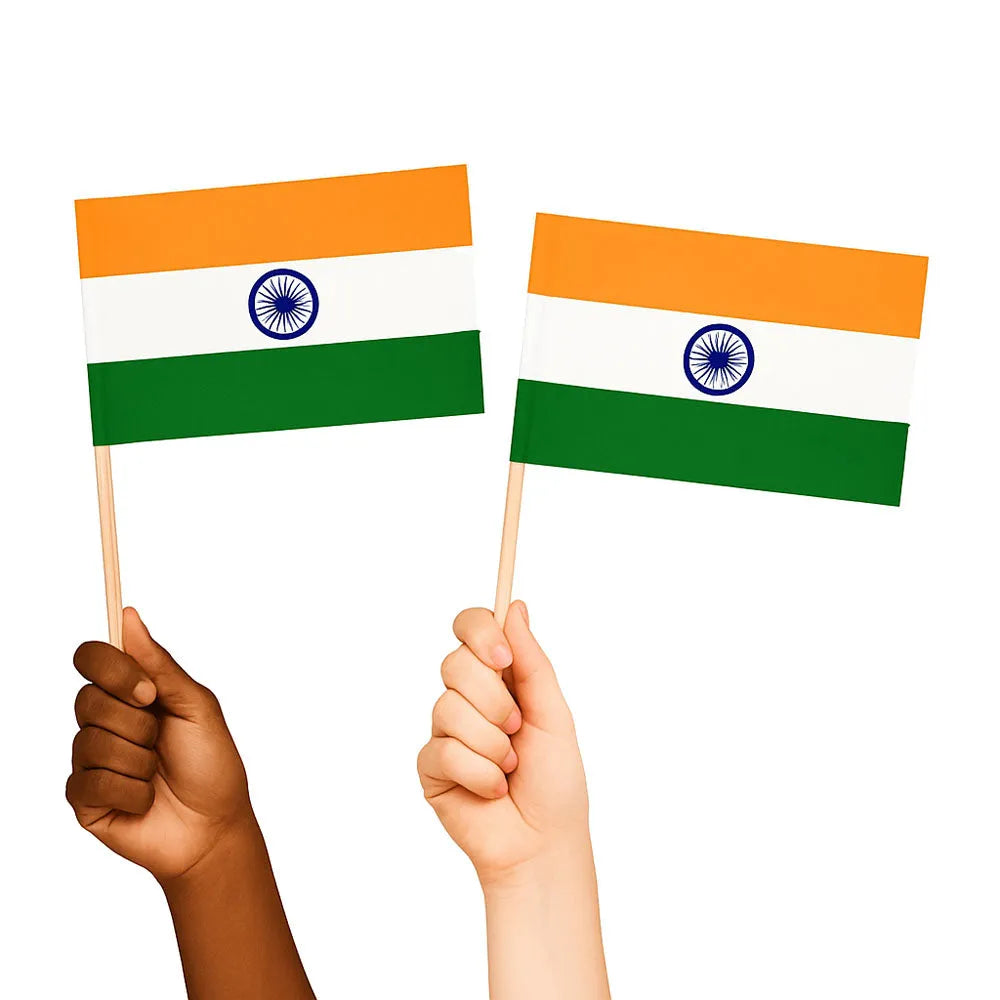 India Handwaving Flags