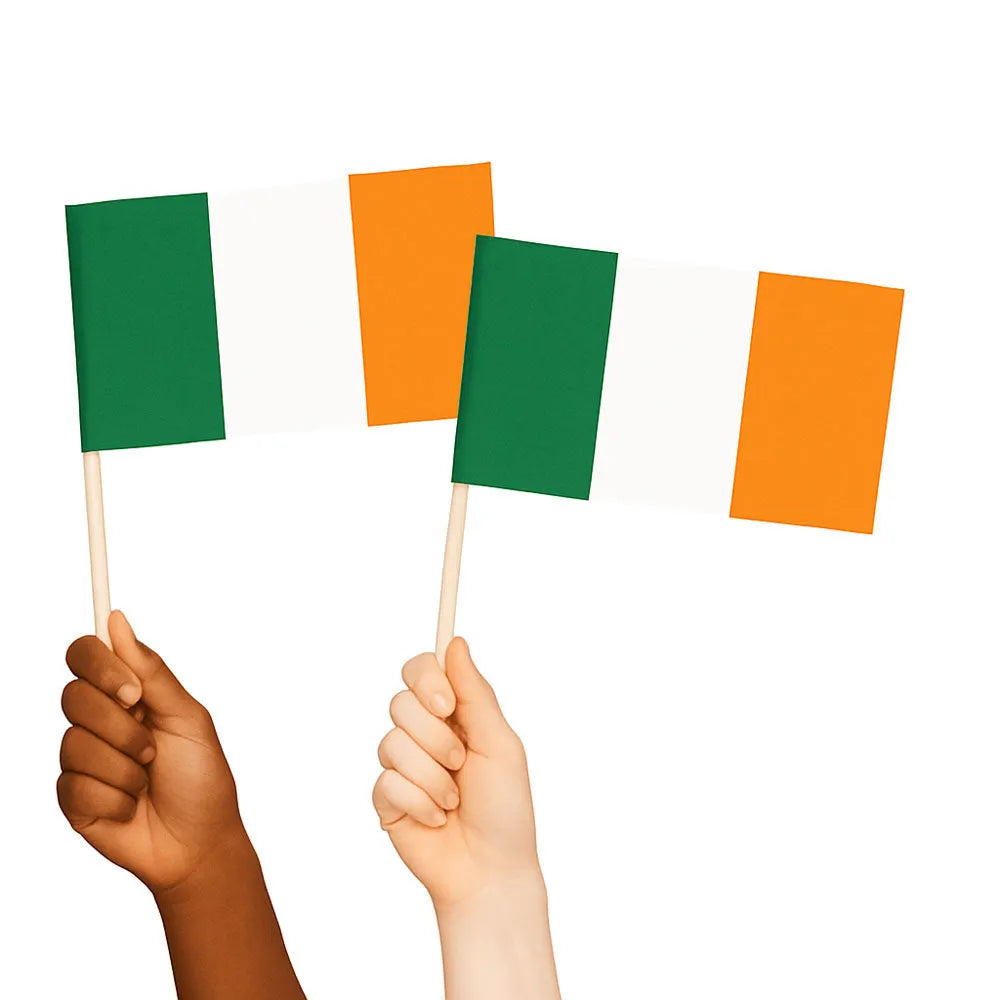 Ireland Handwaving Flags