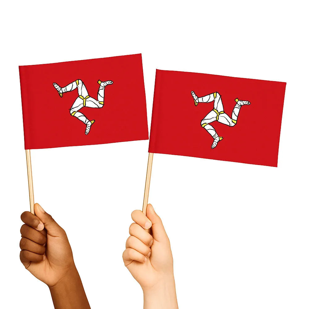 Isle of Man Handwaving Flags