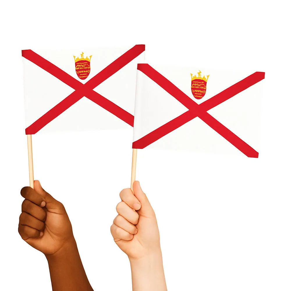 Jersey Handwaving Flags