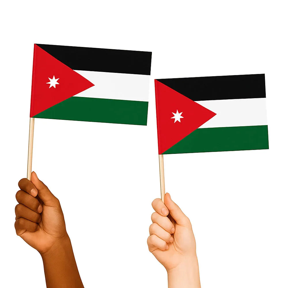 Jordan Handwaving Flags