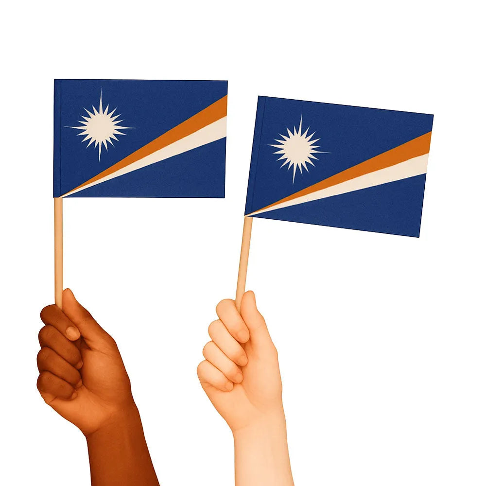 Marshall Islands Handwaving Flags