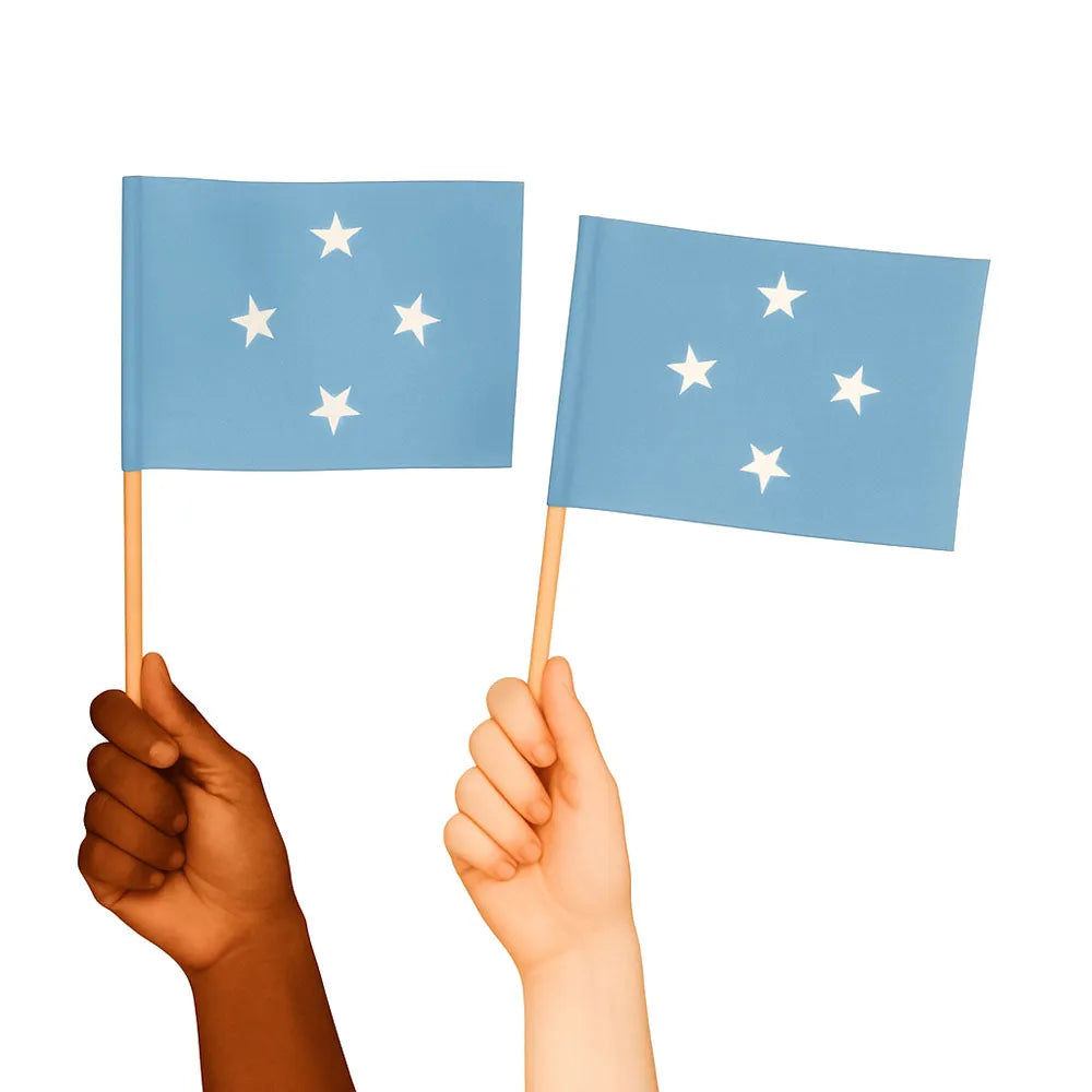Micronesia (Federated States) Handwaving Flags