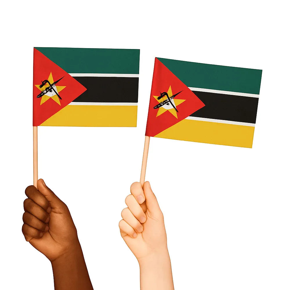 Mozambique Handwaving Flags