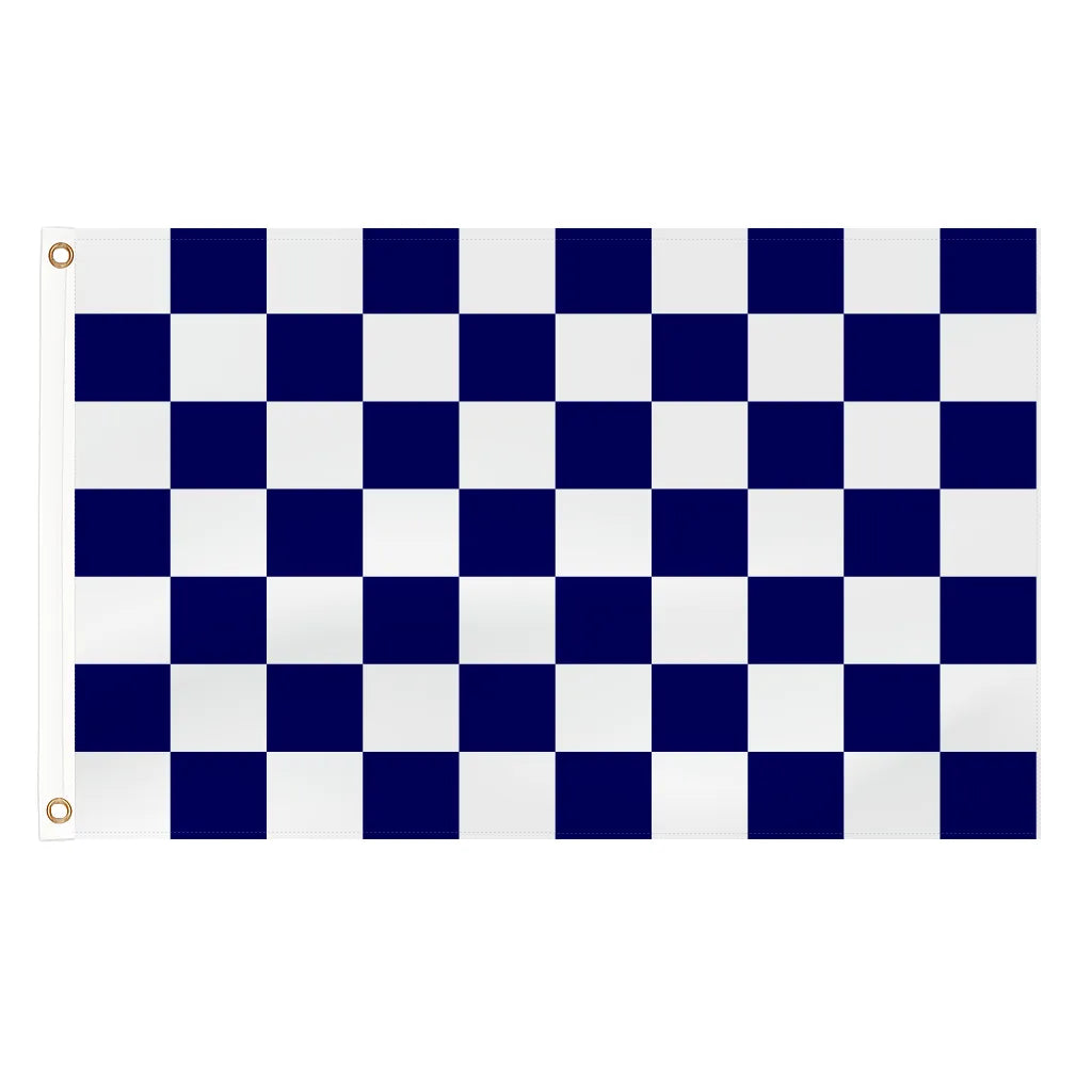 Chequered Lightweight Flags (Various Colours)