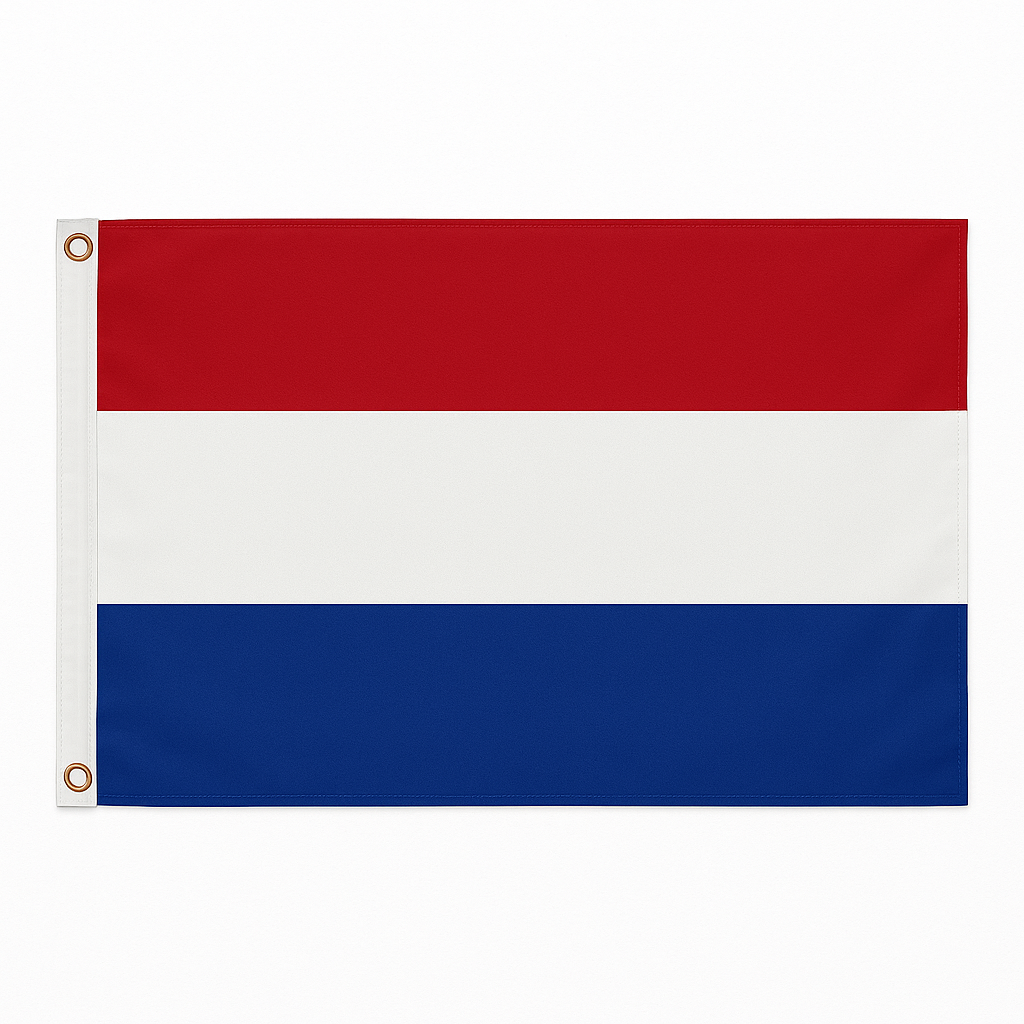 Netherlands novelty flag – national design with brass eyelets, ships from the UK