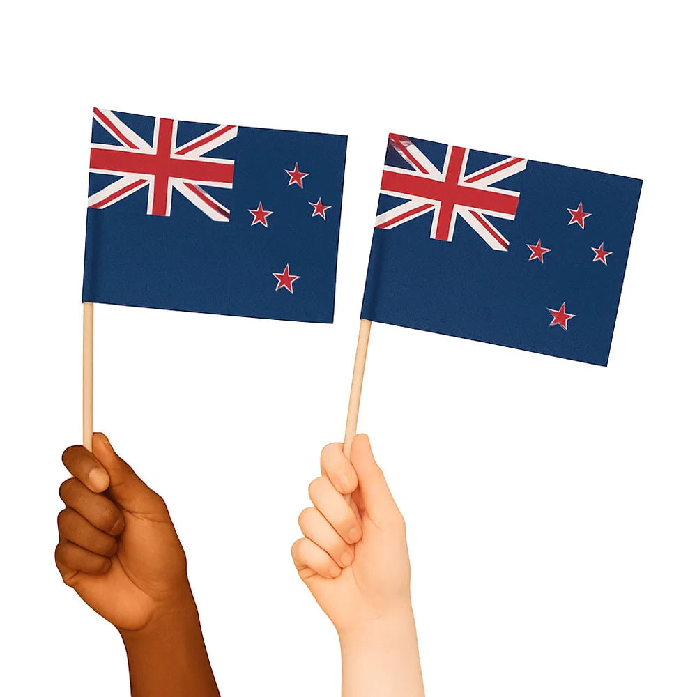 New Zealand Handwaving Flags